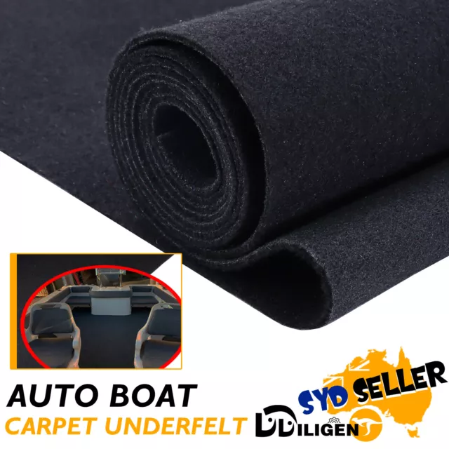 6M x 2M Marine Boat Carpet Outdoor Auto Garage Floor Underlay Mildew Stain proof