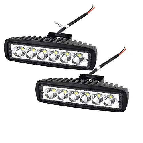 Willpower Phare de Travail LED Barre LED 12V 18W 15cm Projecteur LED Voiture Eta
