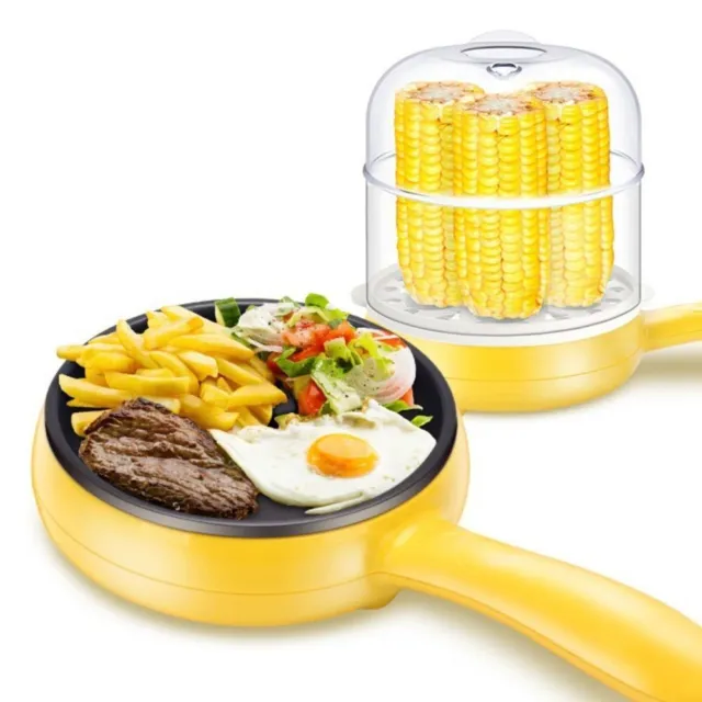 Fried Steak Fried Eggs Electric Egg  Cooker Frying Pan Food Steamer Egg Steamer