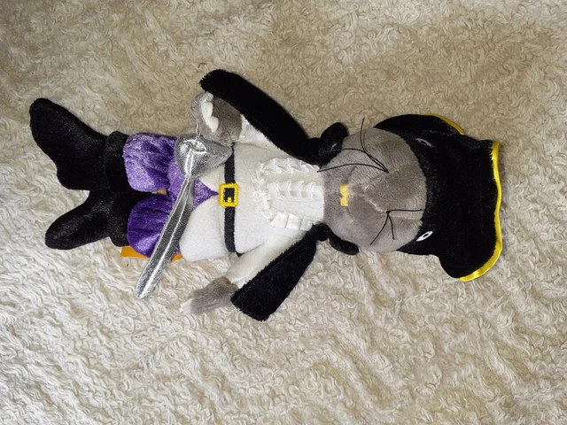 Peluche The Highway Rat Aurora De 9 Pulgadas (22.8 Cm) - Basado En El Libro Infantil, Con Sombrero Y Espada