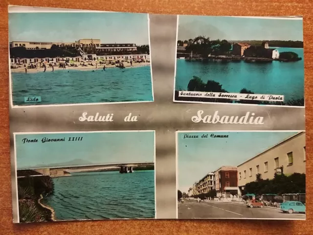 Saluti da Sabaudia (Latina). Vedutine.