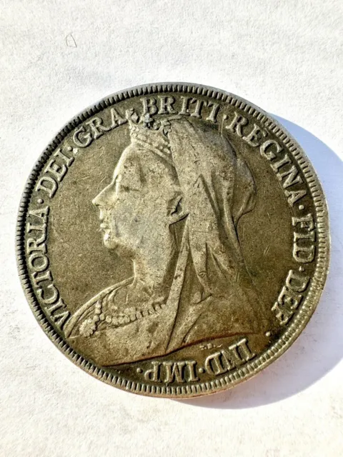 1893 LVII Crown - Victoria British Silver Coin*28