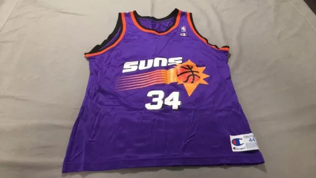 Charles Barkley Phoenix Suns Purple Champion Jersey - 5 Star Vintage