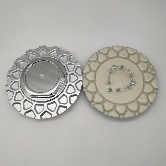 Capuchon central de roue argent 157 mm/52 mm (618 pouces/205 pouces) pour roues