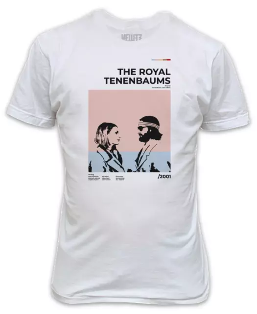 The Royal Tenenbaums Inspired Movie Poster T-Shirt - Wes Anderson Retro Vintage