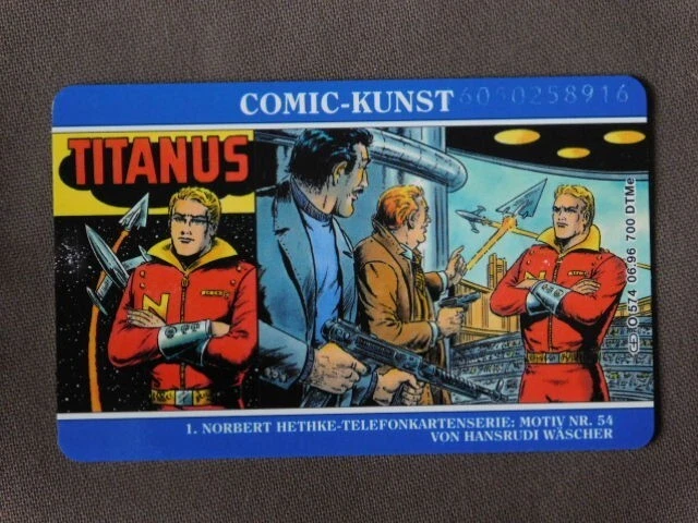 O 574 06.96 MINT Ongebruikt Duitsland - Titanus / Comic-Kunst  opl 700