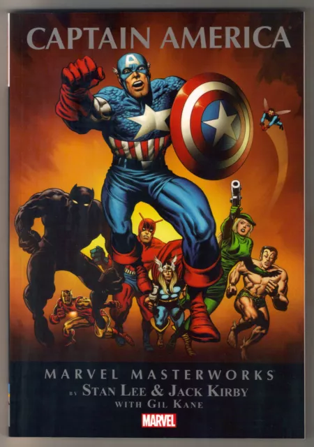 Marvel Masterworks Captain America Vol 2 SC TPB Black Panther Lee Kirby Red Skul