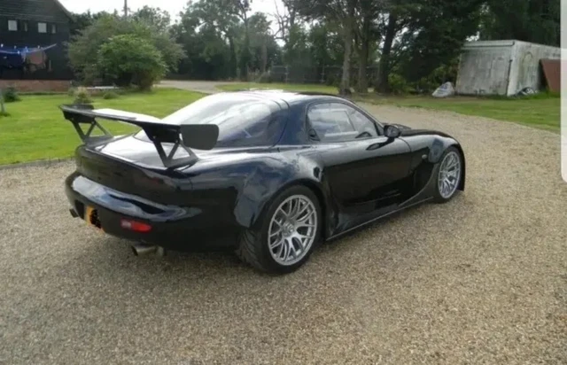 MAZDA RX7 FD3S custom wide body kit, front bumper fenders side skirts ...