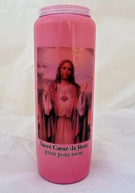 Velas Novenas Fragancia en La Rosa Saints Diferentes Oración Magia Blanco