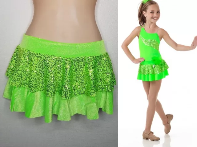 Who Says Dance Costume TAP SKIRT ONLY Glitter Velvet Child & Adult Sizes New