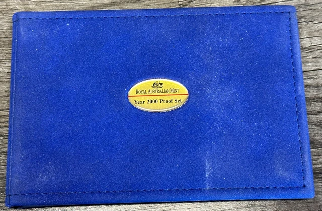 Australia 2000 Millennium Royal Australian Mint Proof Coin Set Colorized 50c