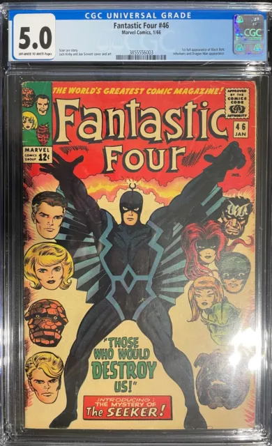 Fantastic Four #46 (1st Appearance of Black Bolt) CGC 5.0