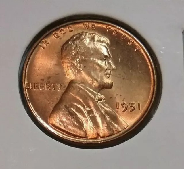 1951 Lincoln Wheat Cent  P - Uncirculated