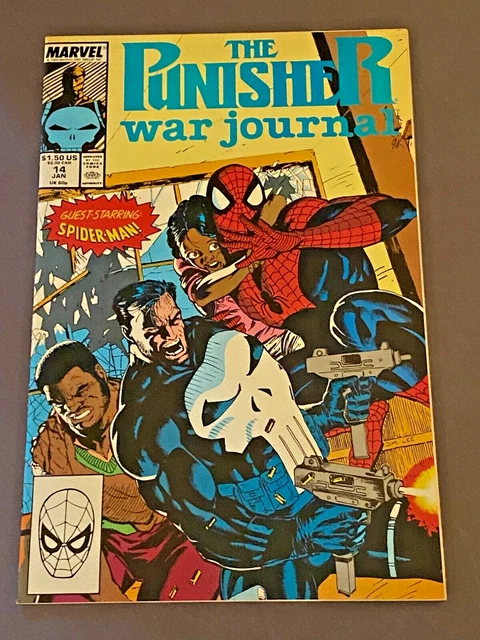 The Punisher War Journal Issue No. 14 Marvel Comics January 1990 Mint