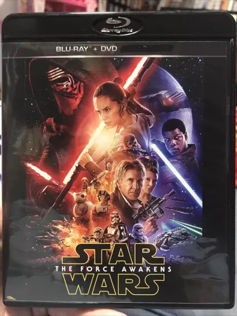 Star Wars: Episode VII - The Force Awakens (Blu-ray + DVD, 2015, 3-Disc Set) b62