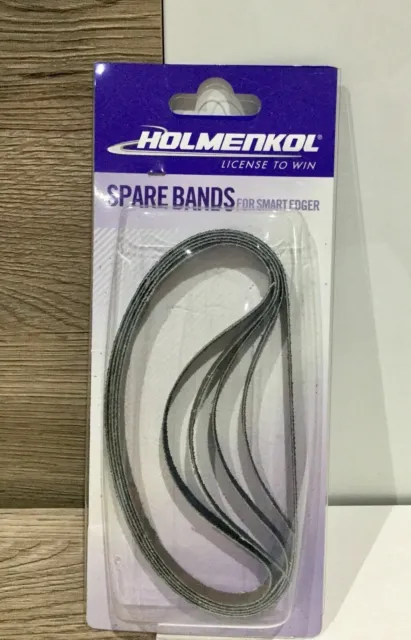 5x Holmenkol Replacement Sanding Belts Bands for Smart Edger Coarse Ski - New