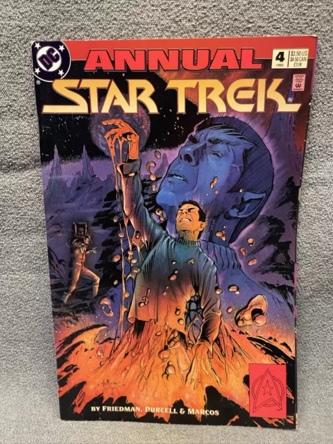 Vintage Dc Comics Star Trek 1993 Annual Comic Book  KG Sci-Fi Science Fiction