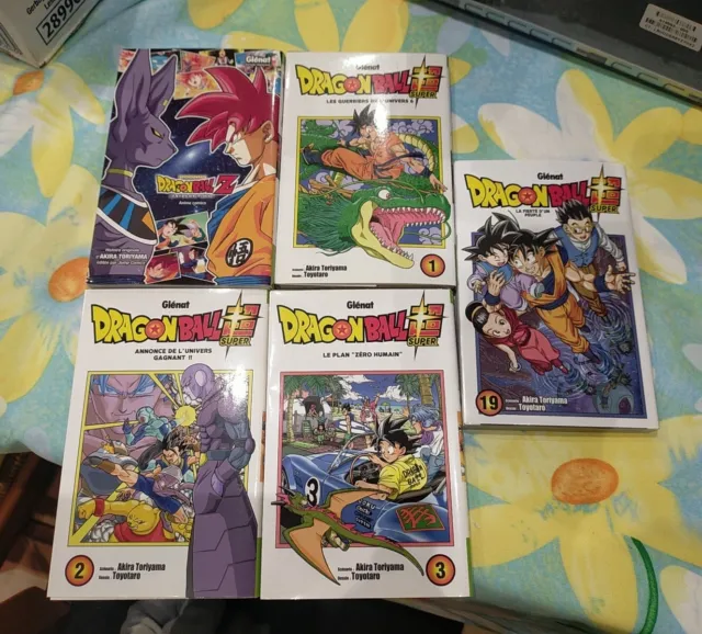 LOT DE 13 Mangas Dragon Ball Super dbs dbz tomes goku EUR 75,00 - PicClick  FR