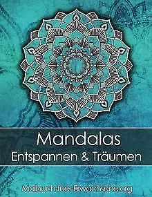 Malbuch für Erwachsene: Mandalas zum Entspannen und... | Buch | Zustand sehr gut