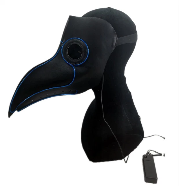 Nocturnal Masquerade Prom Dress Plague Doctor Steam Punk Long Nosed Bird