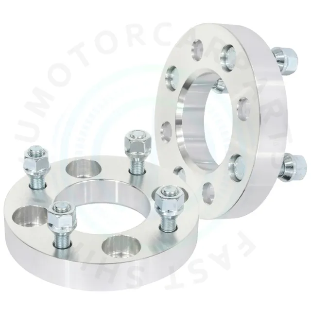 2pcs Wheel Spacers  1" 4x110 to 4x115 12x1.5 Studs For Can-Am DS450 & Honda