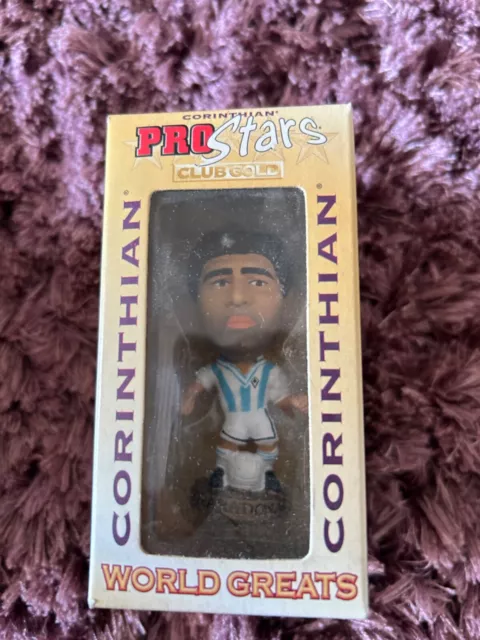 Corinthian Prostars Gold World Greats Diego Maradona Argentina Boxed