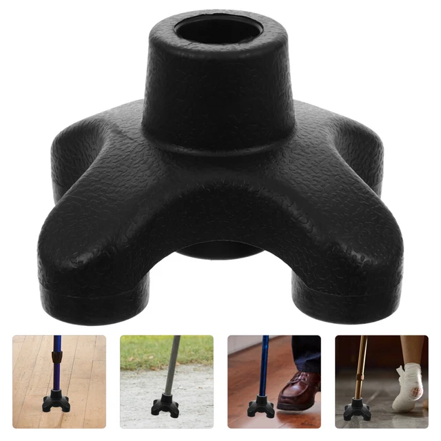 NONSLIP CRUTCH FEET Tip Walker Tips Walking Pads Elder Cane Soft