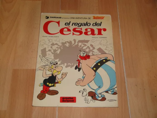 Asterix El Regalo Del Cesar Comic Nº 19 De Año 1980 Grijalbo Dargaud Buen Estado