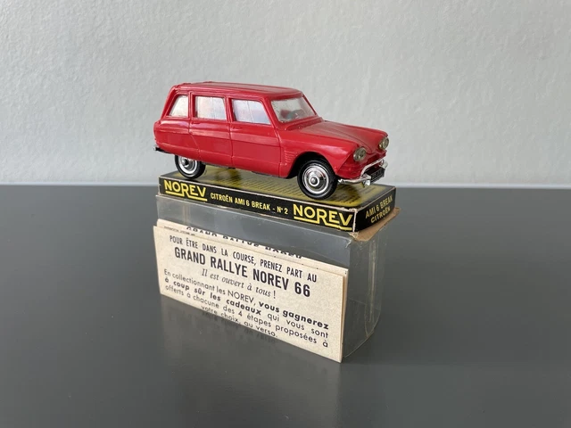 Norev Modèle n° 02 Citroën Ami 6 Break 3cv | AU JOUET PARISIEN Norev Modèle n° 02 Citroën Ami 6 Break 3cv | AU JOUET PARISIEN