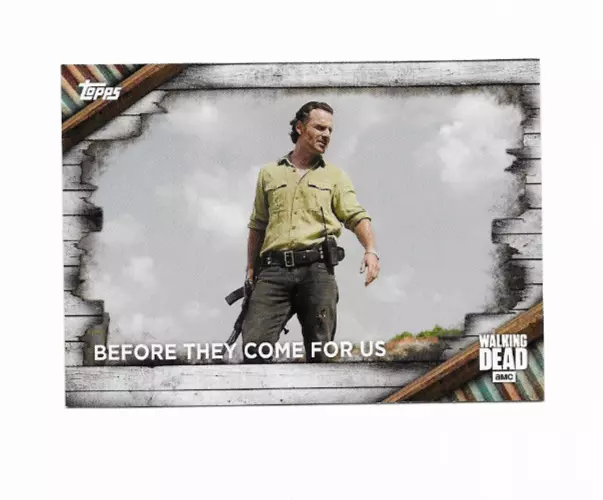 The Walking Dead season 6 complete 100 card base set