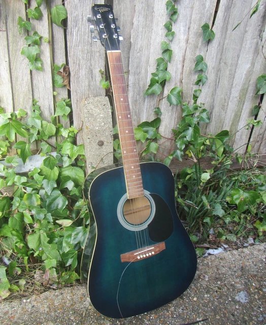 HOHNER COUNTRYMAN DARK Green Acoustic Guitar 29.99 PicClick UK