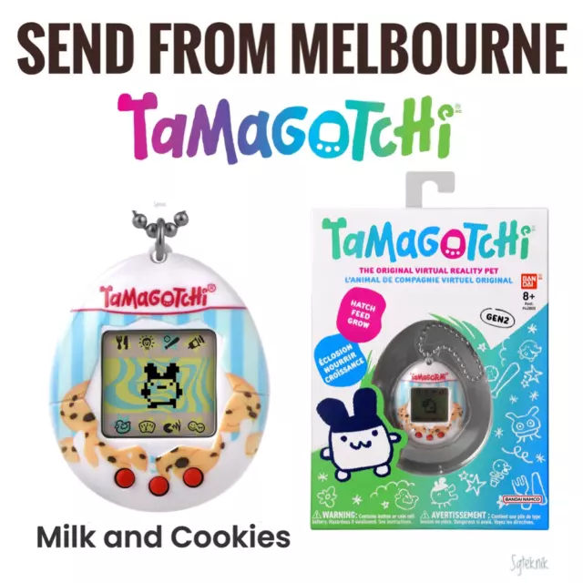 NEW THE ORIGINAL Tamagotchi Gen 2 Milk n Cookies Digital Pet 2022 Release  Bandai $52.95 - PicClick AU