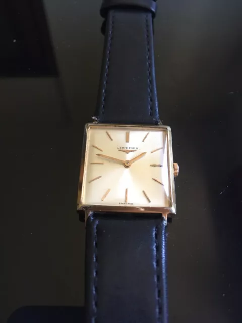 Orologio Longines cassa Quadrata Uomo, Automatico vintage anni 60