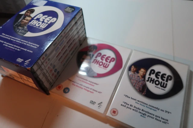 PEEP SHOW SERIES 1-9 - 9 Discs DVD Boxset Complete Box Set DVD