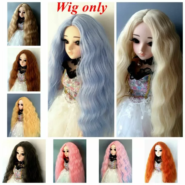 Doll Wigs fit for 1/3 1/6 1/8 BJD Dolls Ball Joints Doll DIY Accessories Replace