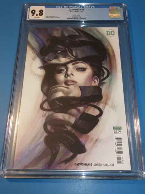 Catwoman #5 Artgerm Lau Variant CGC 9.8 NM/M  Gorgeous Gem Wow