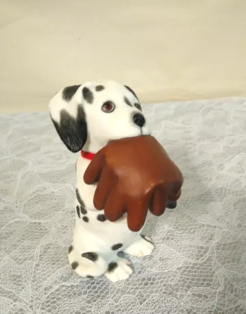 Prinston Gallery Hand Crafted Porcelain Dalmation Figure"Ready for Action" 1994