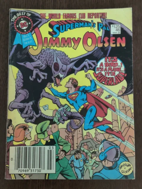1984 THE BEST OF DC Blue Ribbon Digest #46 VG- 3.5 Superman's Pal Jimmy Olsen