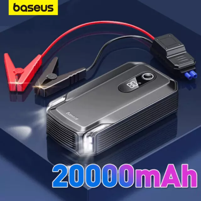 Baseus 2000A  Auto Starthilfe Jump Starter Ladegerät Booster Batterie Power Bank