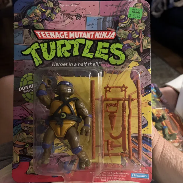 VINTAGE 1988 Playmates TMNT Teenage Mutant Ninja Turtles DONATELLO