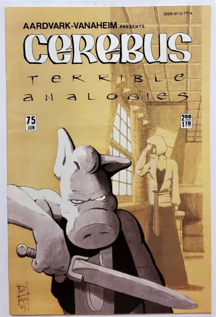 Cerebus the Aardvark #75 (June 1985, Aardvark-Vanaheim) FN/VF
