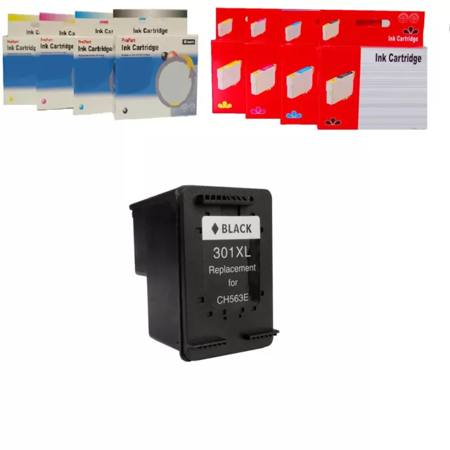 HP 301XL CH563EE CARTUCCIA COMPATIBILE NO ORIGINALE BK NERO 480 pagine circa