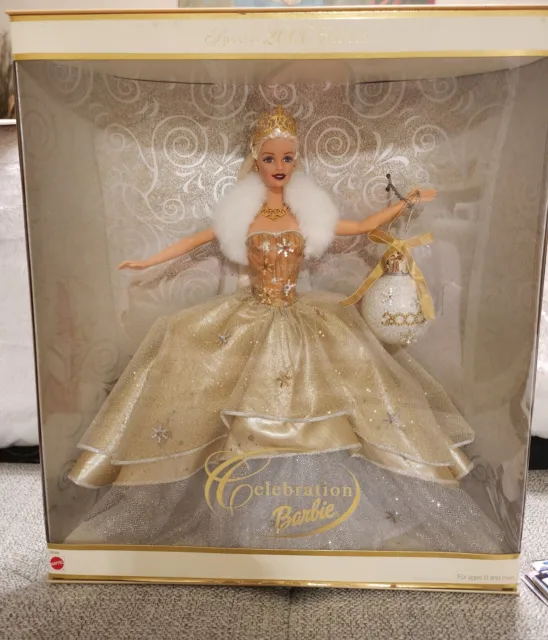 Rare Celebration 2000 Barbie Doll Special Edition 28269 Mattel Mint Condition