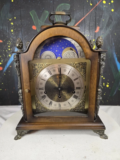 Montre Vintage Homme Quartz Calendrier Perpétuel Phase De Lune - 38mm Doré Années 80 - Rare