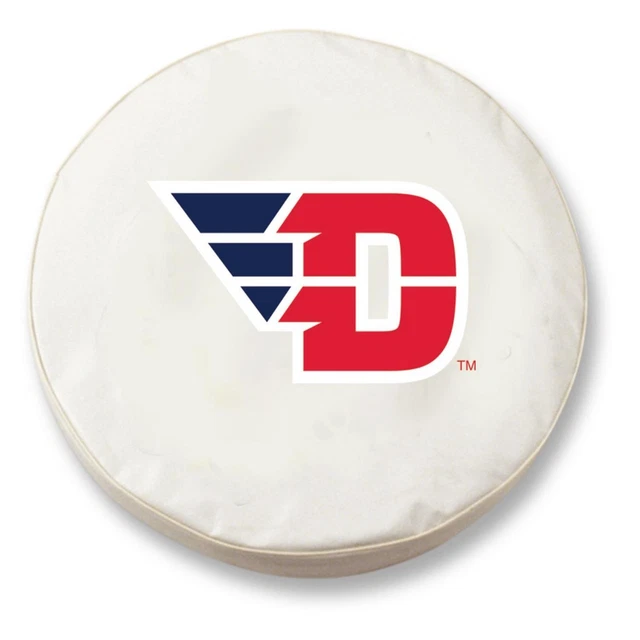 Holland Bar Stool Tire Cover With White Vinyl Finish TCFDytnUnWT