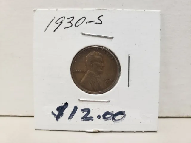1930-S Abraham Lincoln Head Cent