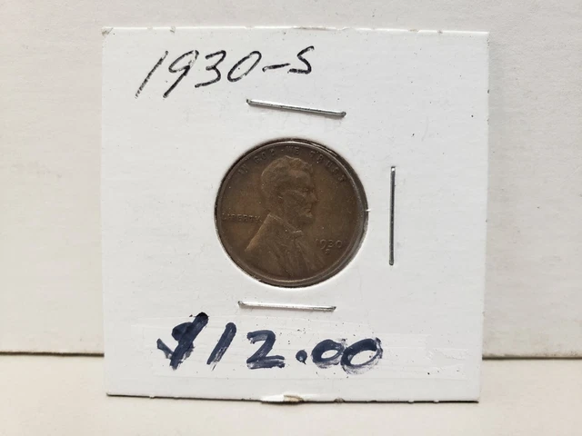 1930-S Abraham Lincoln Head Cent