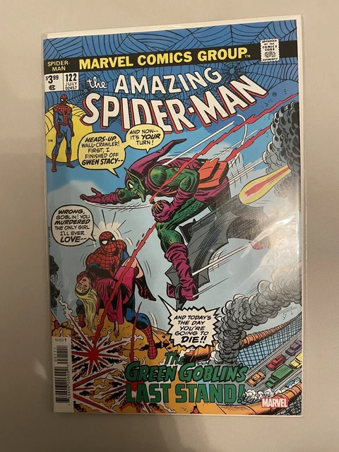 MARVEL Amazing Spider-Man (1963) #122 Facsimile Edition (2023) Death Of Gwen 🔑