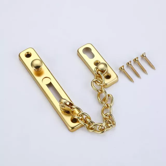 Enhance Home Security with Thicken Chain Door Chain Lock Stainless Steel