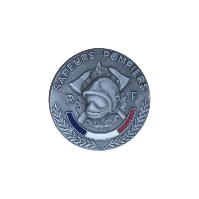 MEDAILLE RONDE SAPEURS POMPIERS RELIEF BSPP DE PARIS Brigade MARINS SDIS COS